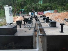 佛岡碧桂園污水處理設備（700m3/D）生活污水處理